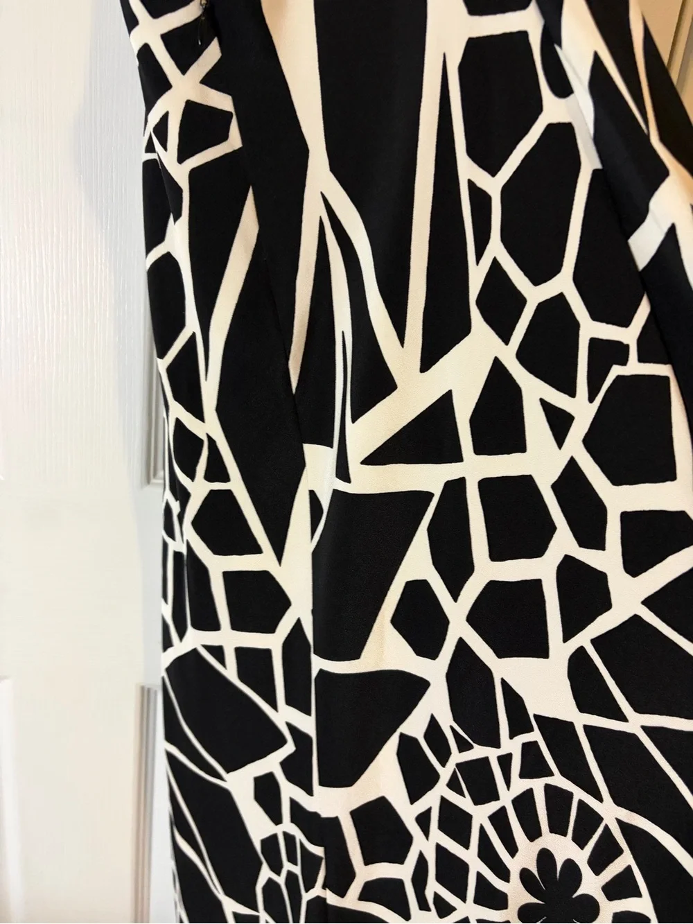 Black and White Geometric Home Accent Throw - Brand